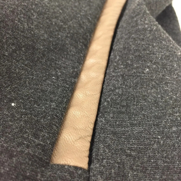 2/$25Neutral Collarless Business casual blazer overcoat suit jacket formal sz 8 - Picture 14 of 16